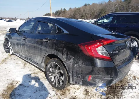 2018 Honda Civic Lx из США, поврежденный, VIN 2HGFC2F56JH604800